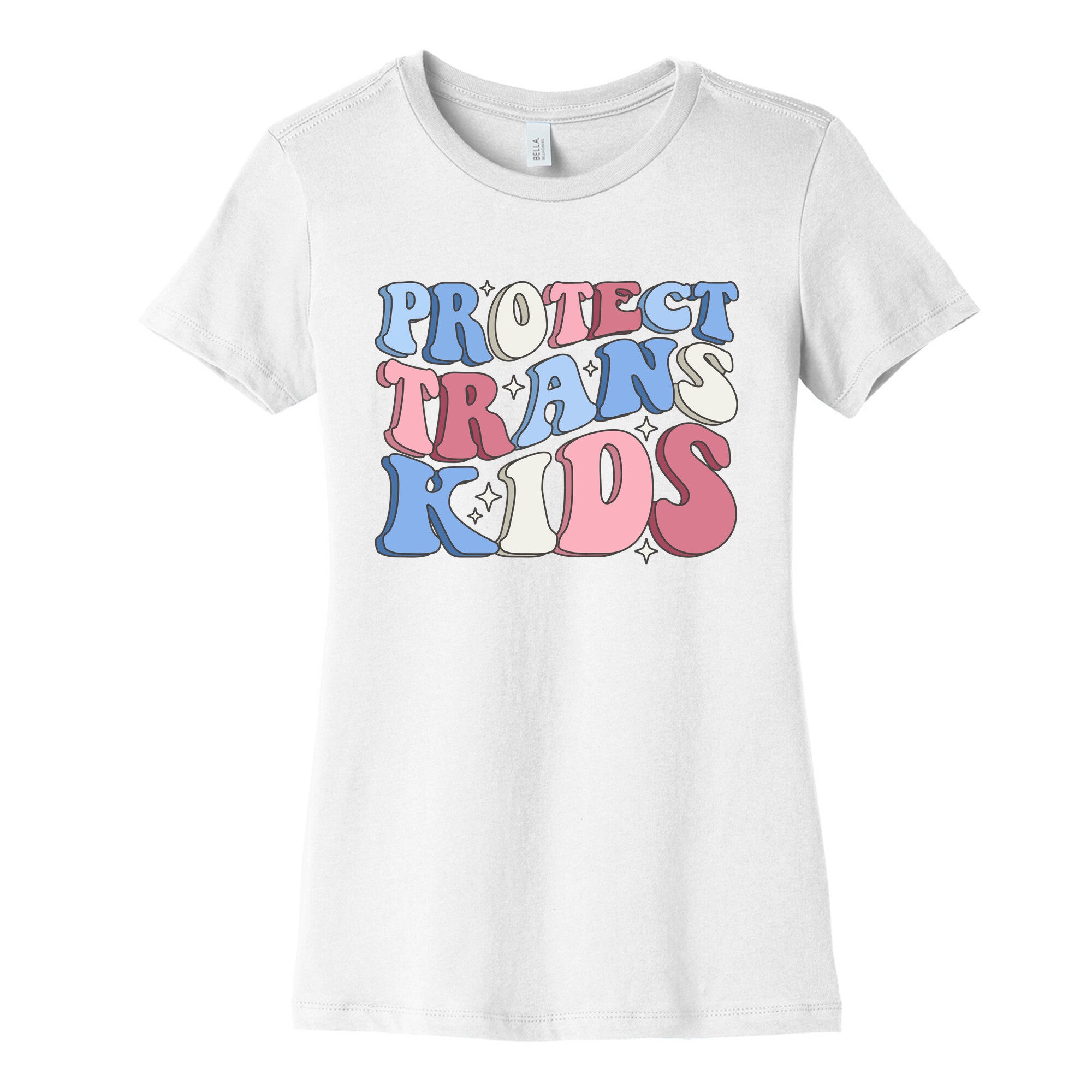 Protect Trans Kids Womens Cotton Tee
