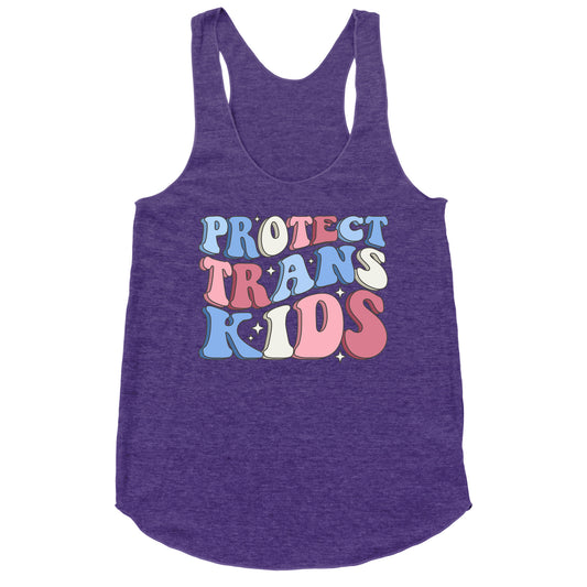 Protect Trans Kids Racerback Tank