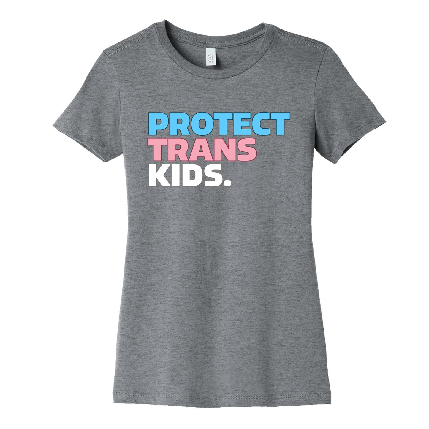 Protect Trans Kids Womens Cotton Tee