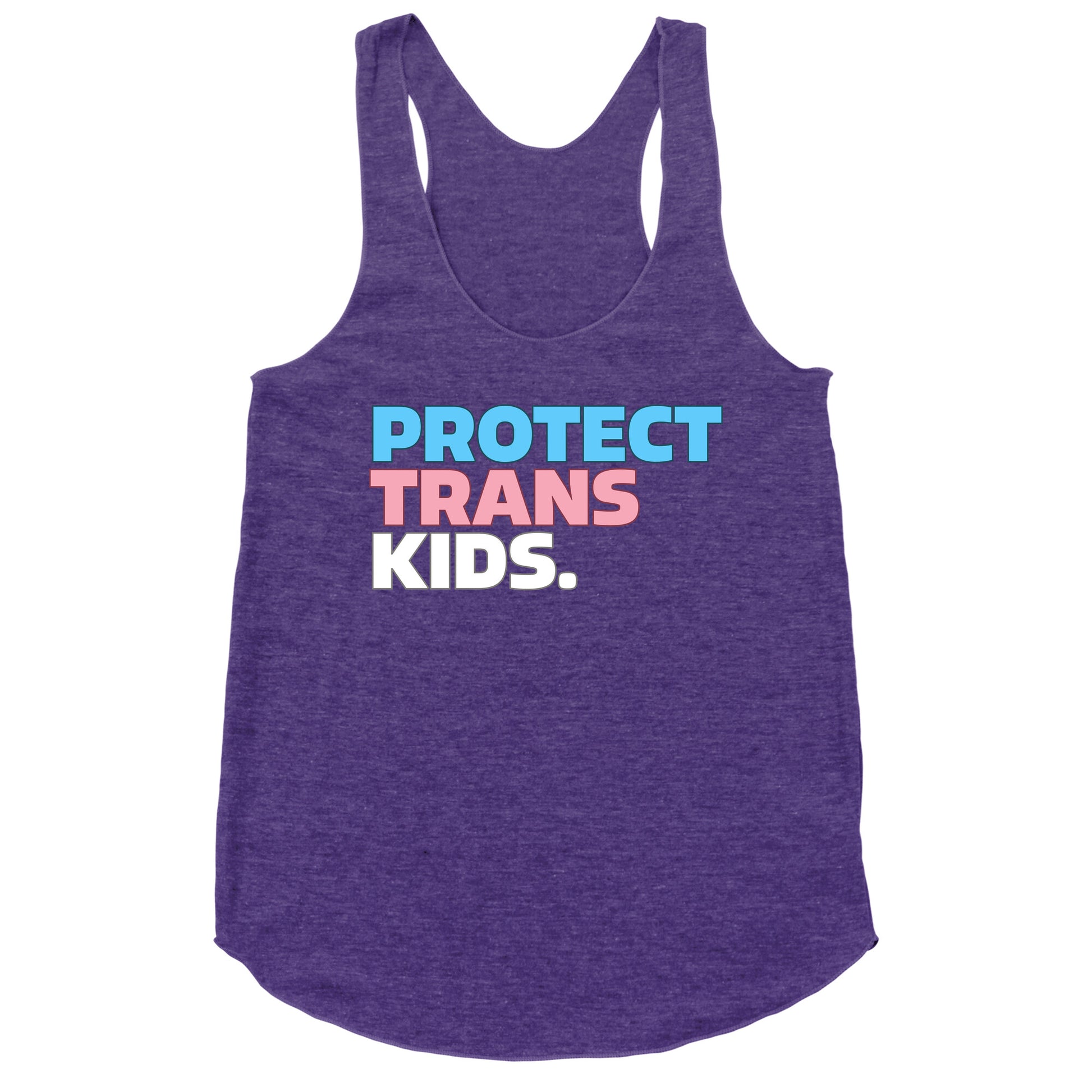 Protect Trans Kids Racerback Tank
