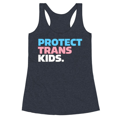 Protect Trans Kids Racerback Tank