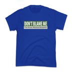 dont blame me im from massachusetts Kids Tee
