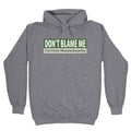 dont blame me im from massachusetts Hoodie