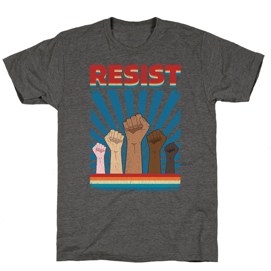 Resist Unisex Triblend Tee