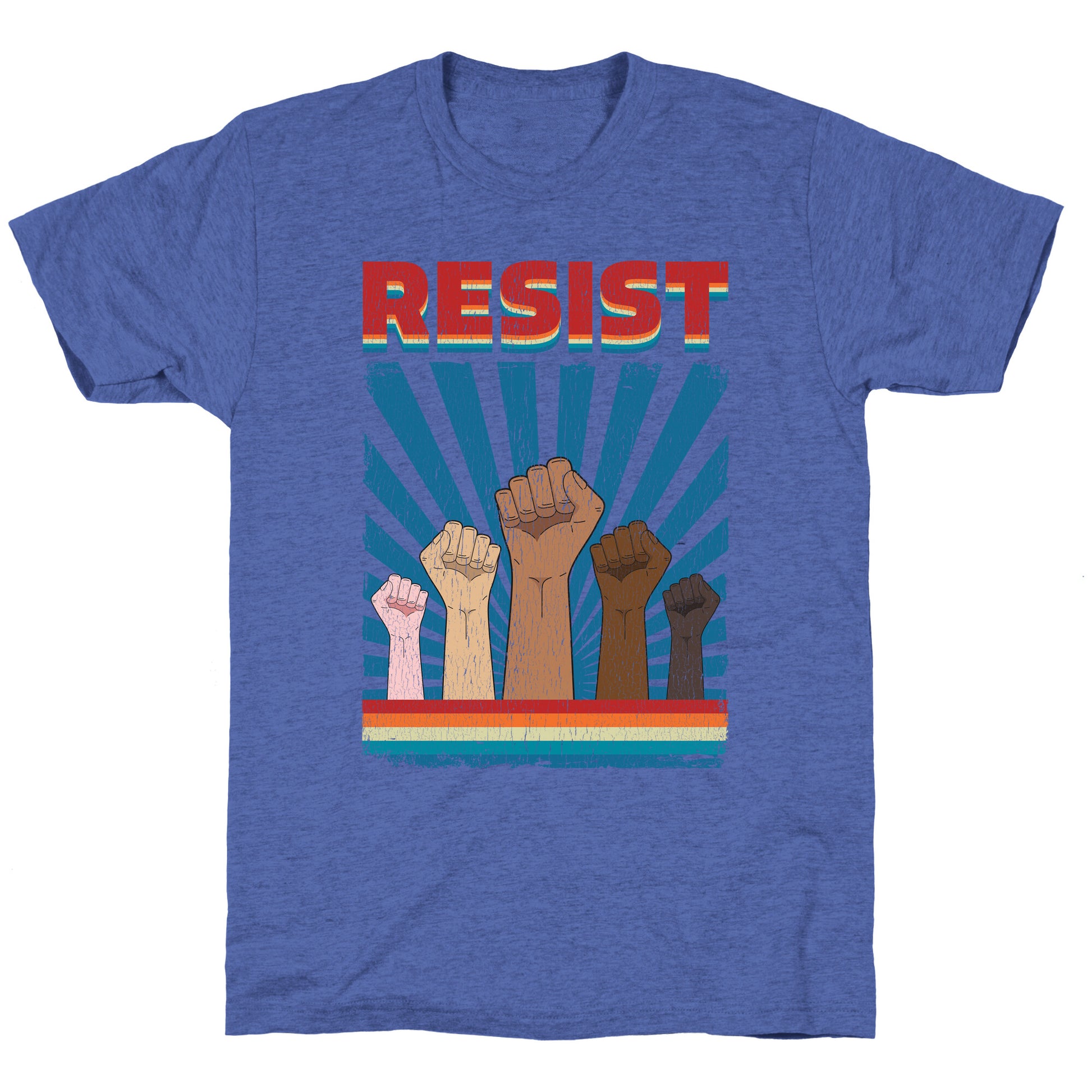 Resist Unisex Triblend Tee
