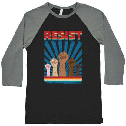 Resist Baseball Tee