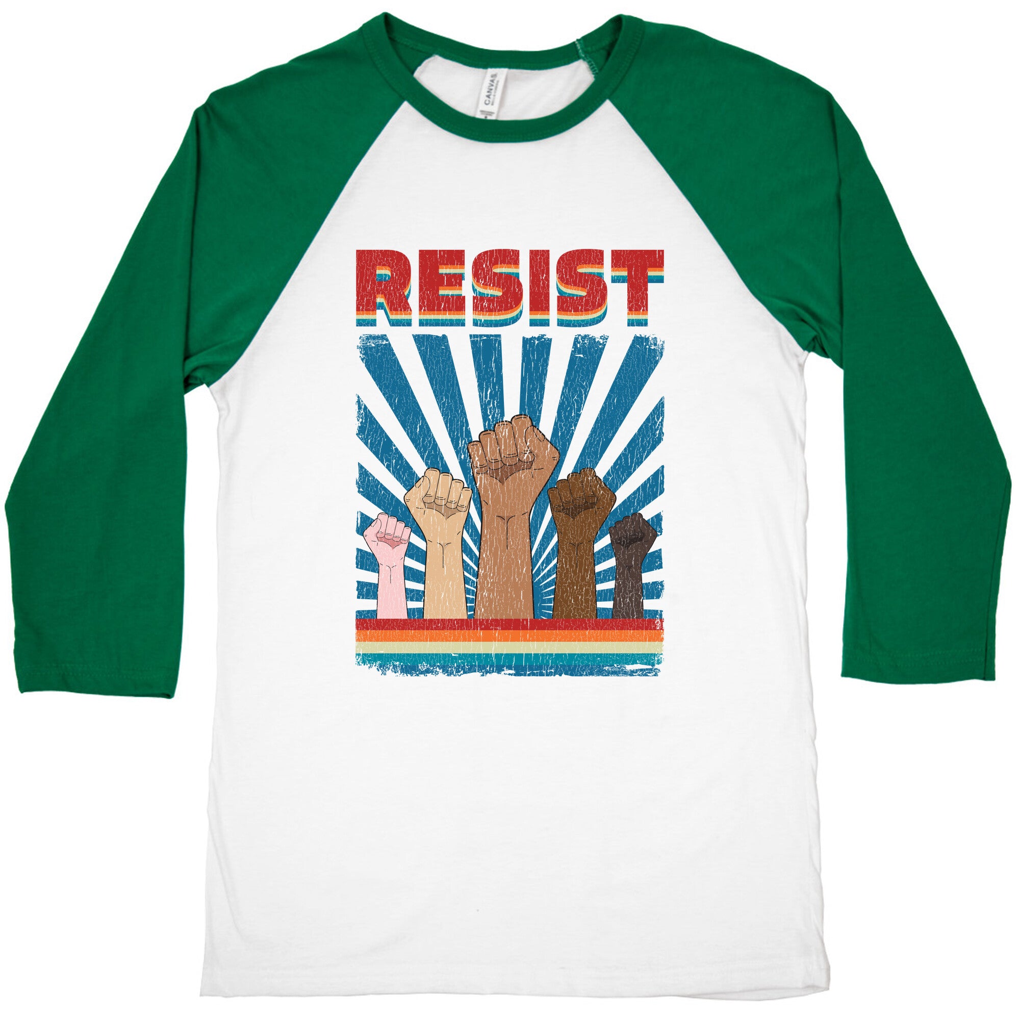 Resist Baseball Tee