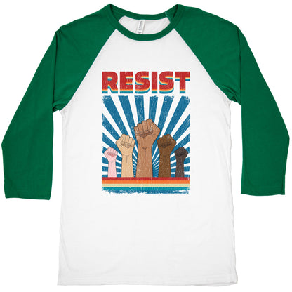 Resist Baseball Tee