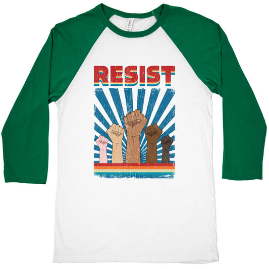 Resist Baseball Tee