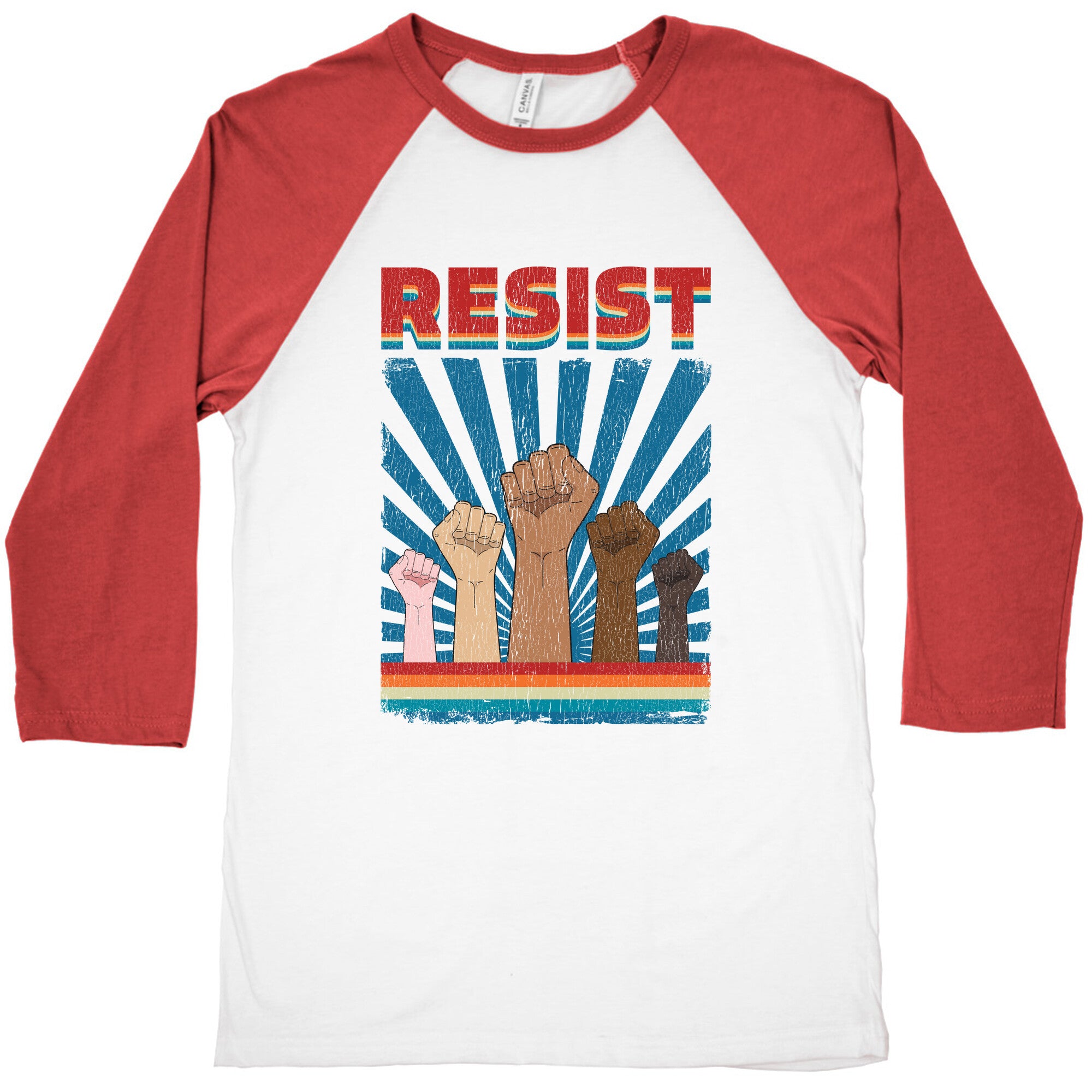 Resist Baseball Tee