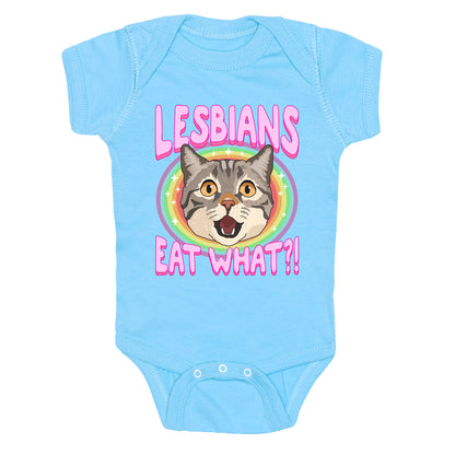 Lesbians Eat What Baby One-Piece