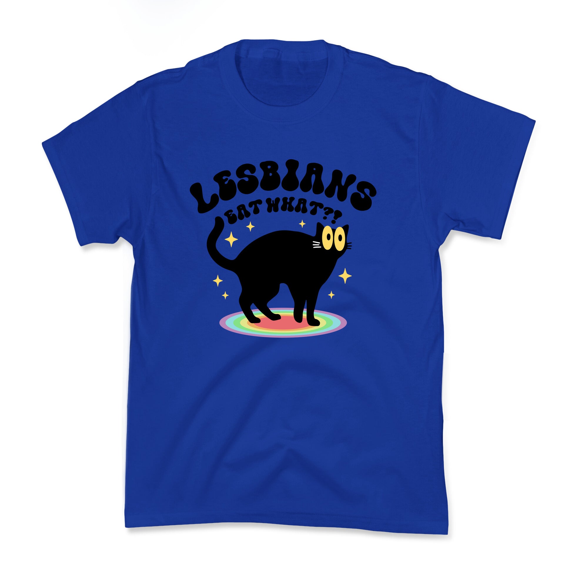 Lesbians Eat What Cat Kids Tee