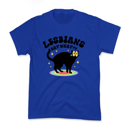 Lesbians Eat What Cat Kids Tee