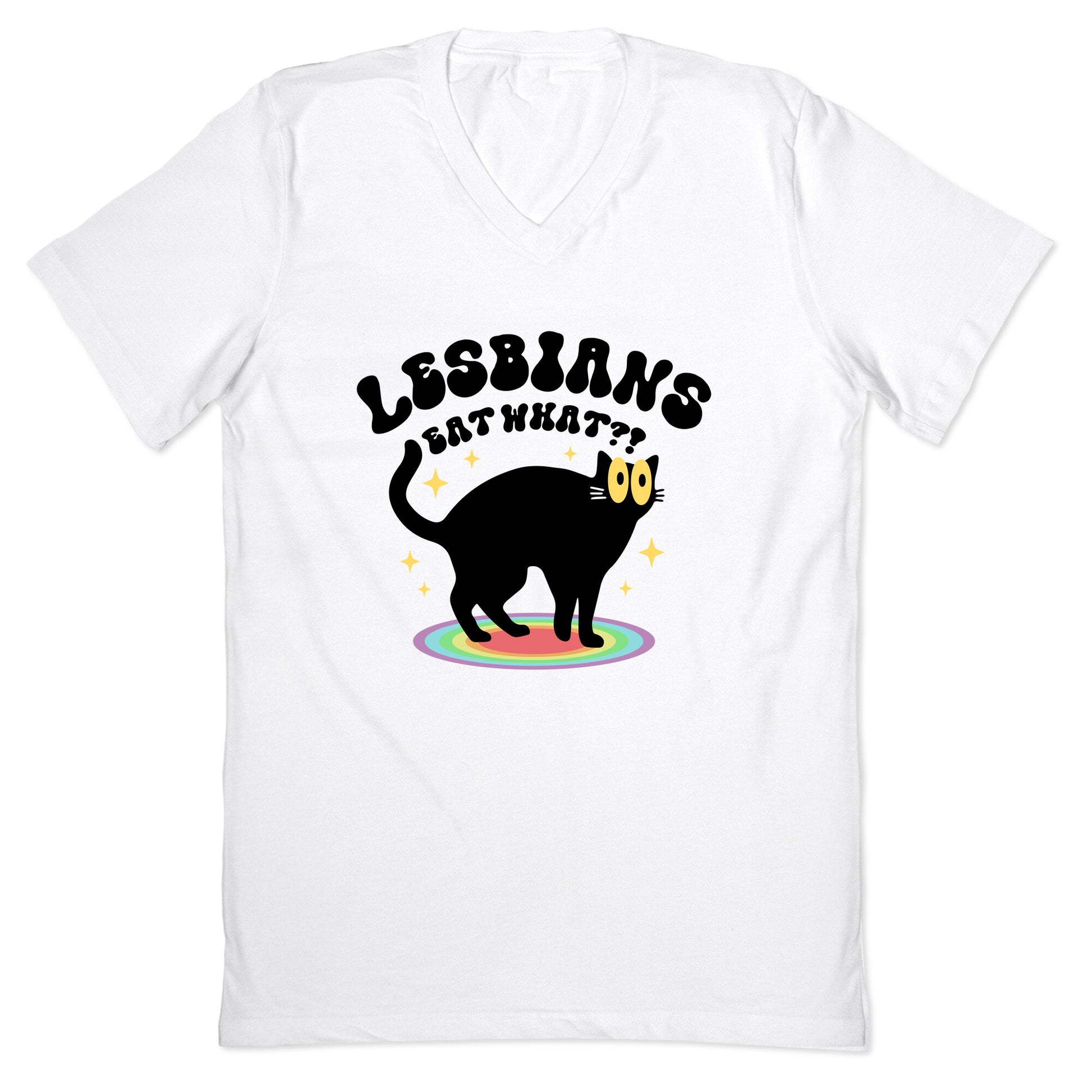 Lesbians Eat What Cat V-Neck