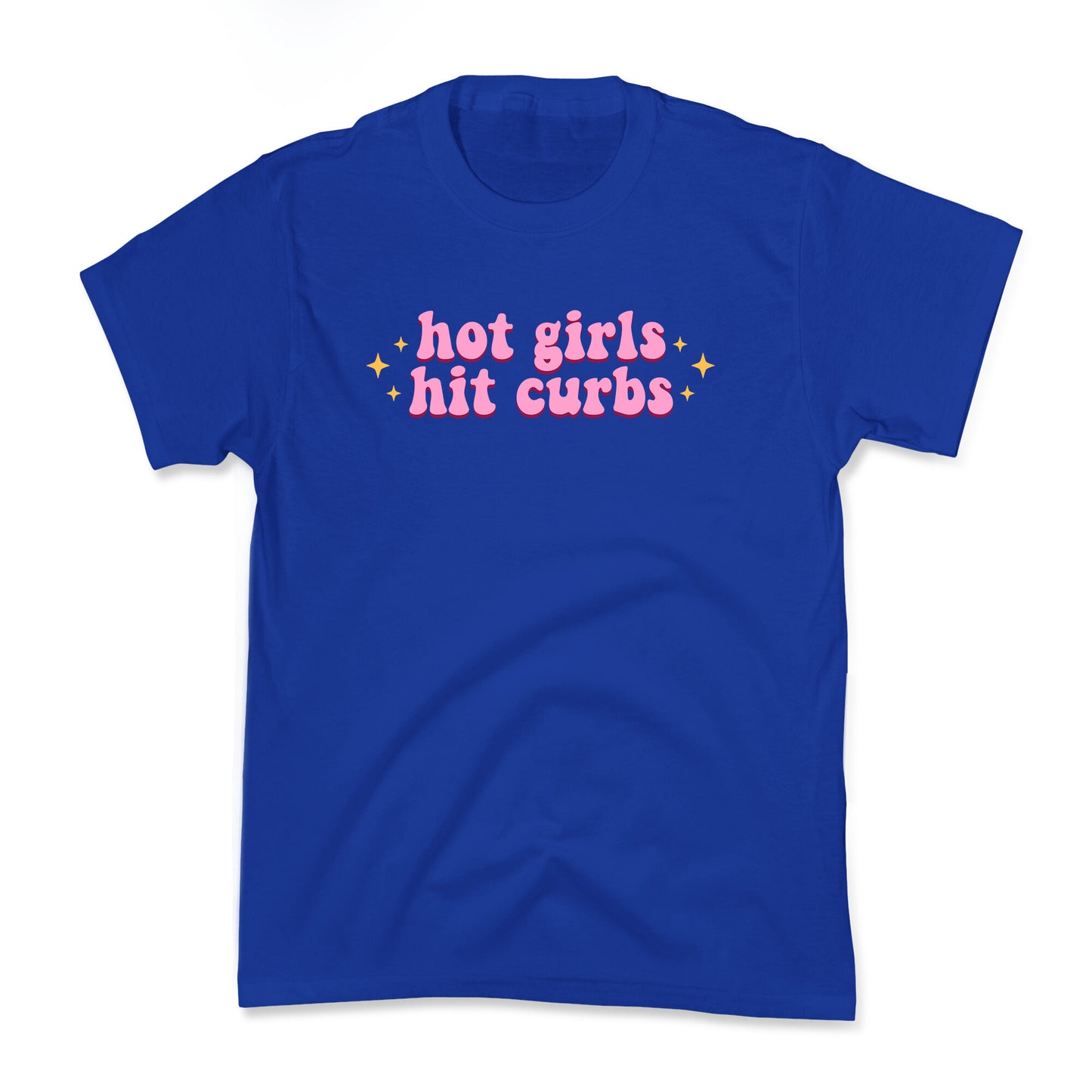 Hot Girls Hit Curbs Kids Tee