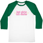 Hot Girls Hit Curbs Baseball Tee
