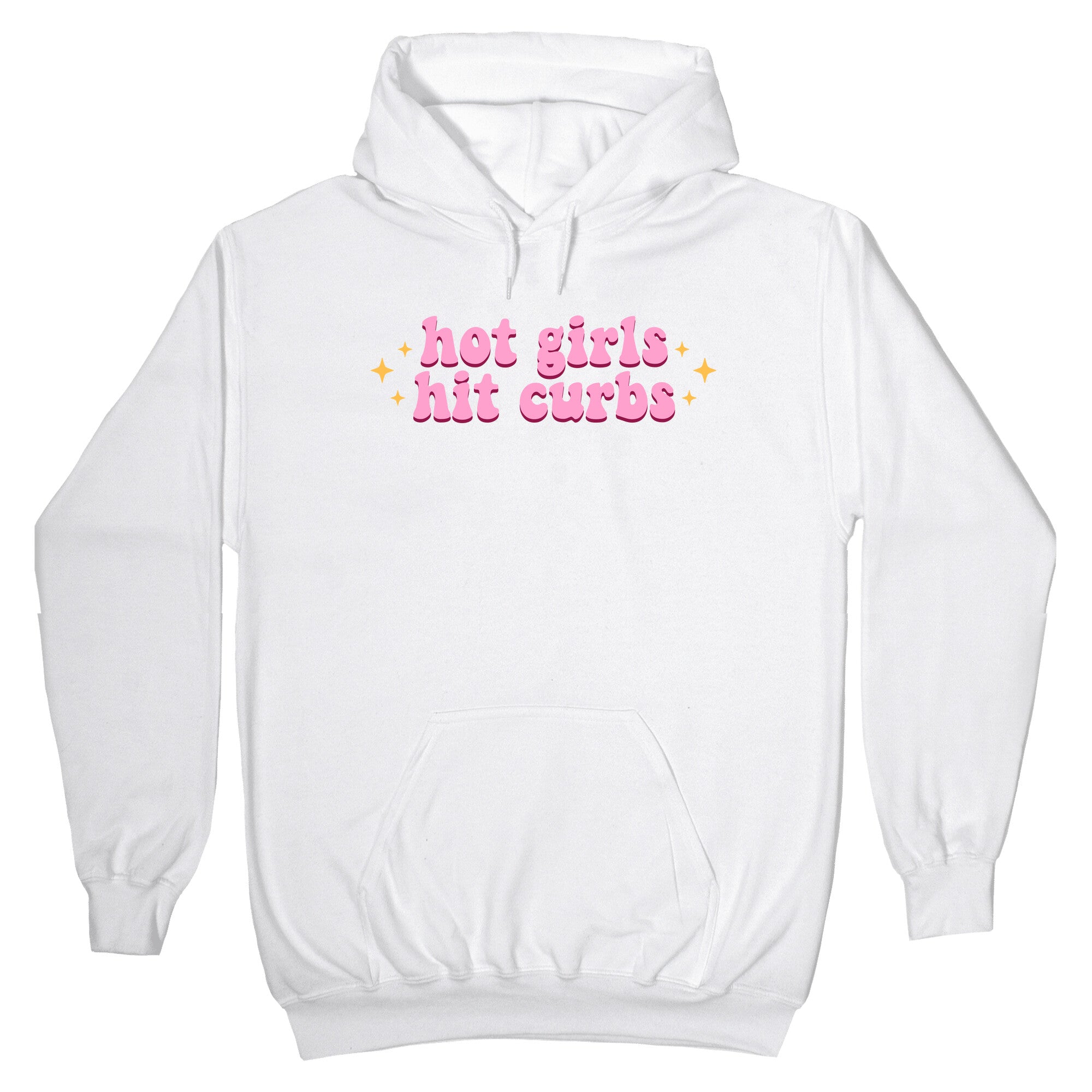 Hot Girls Hit Curbs Hoodie