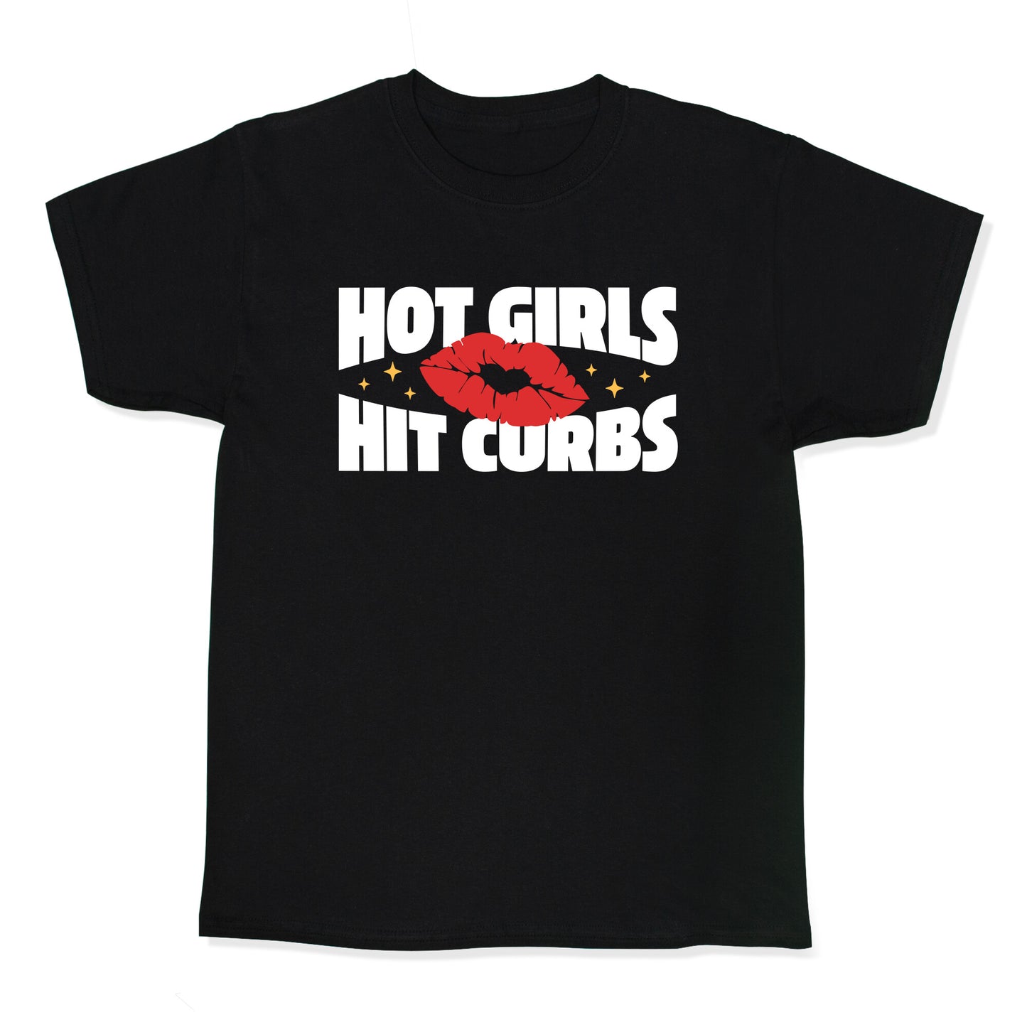 Hot Girls Hit Curbs Kids Tee