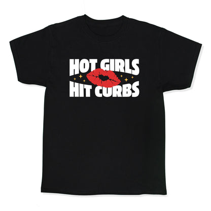 Hot Girls Hit Curbs Kids Tee