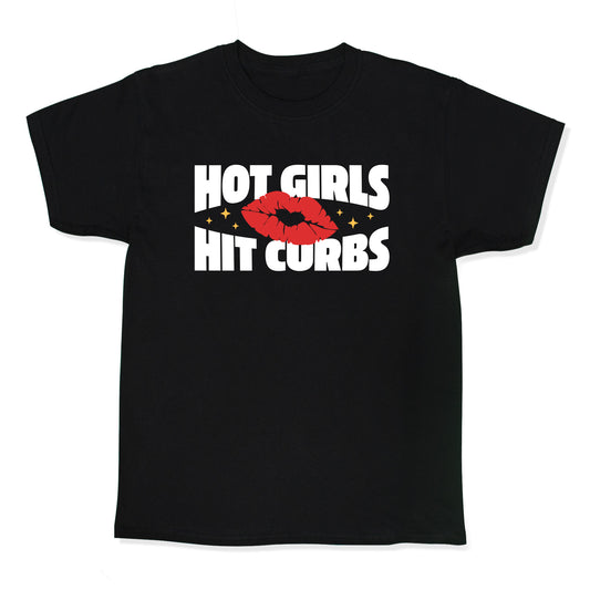Hot Girls Hit Curbs Kids Tee