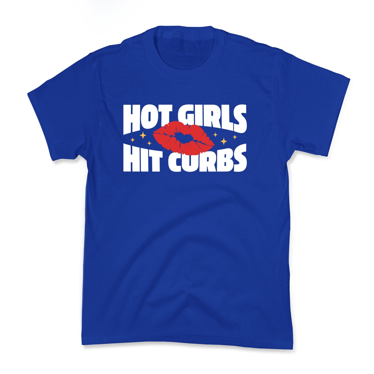 Hot Girls Hit Curbs Kids Tee