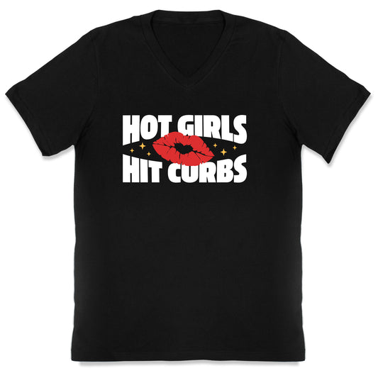 Hot Girls Hit Curbs V-Neck