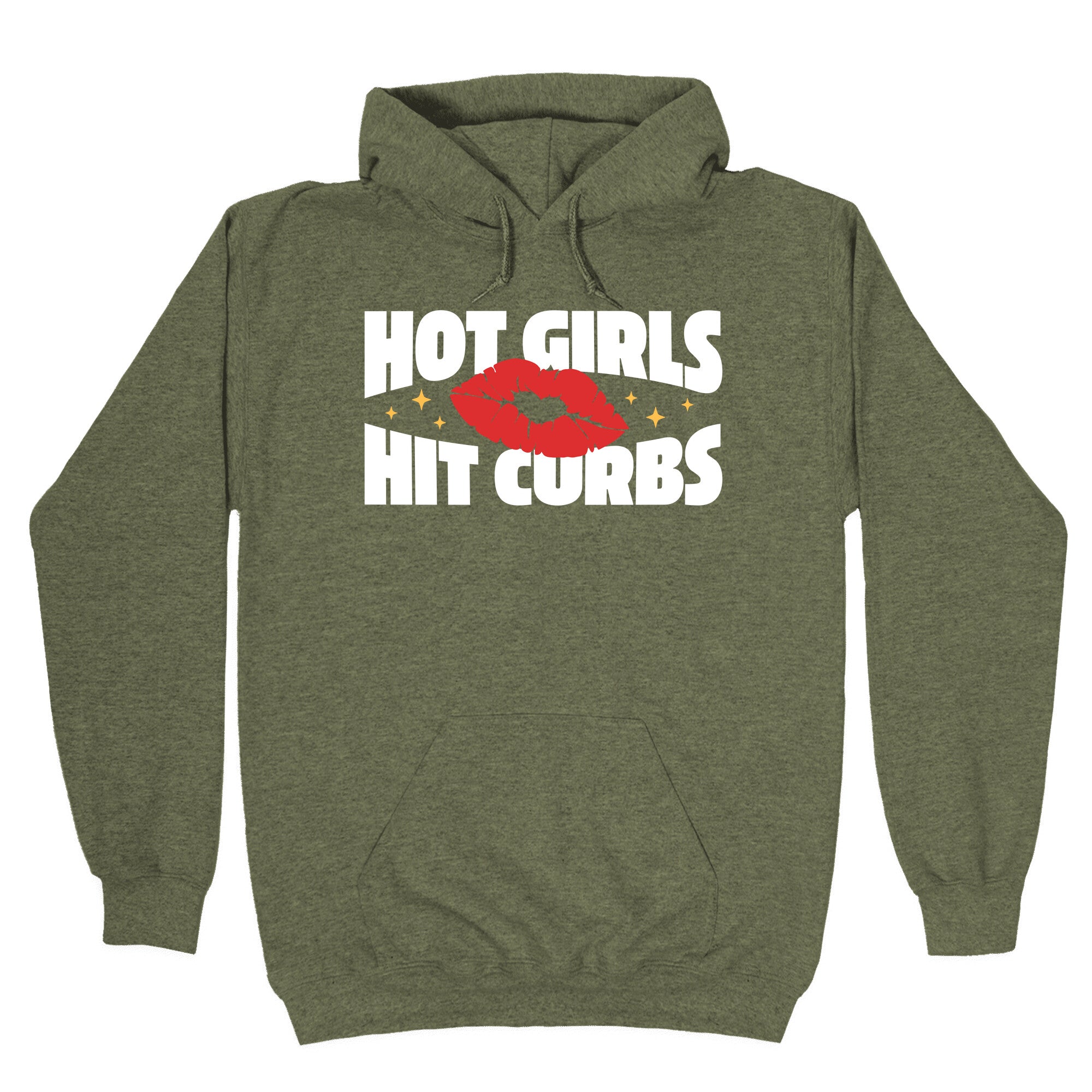 Hot Girls Hit Curbs Hoodie