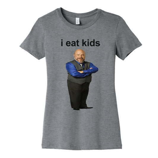 I Eat Kids Womens Cotton Tee