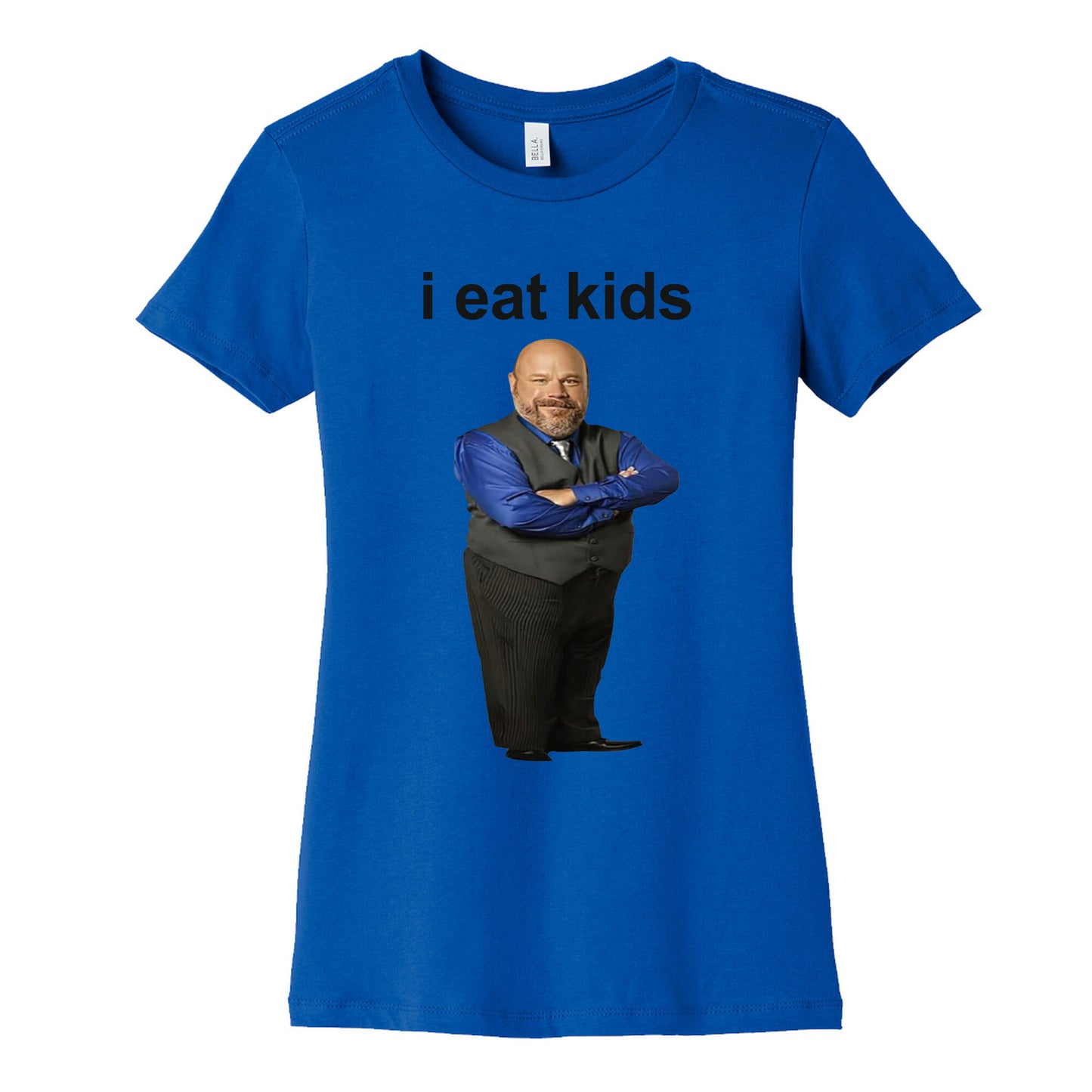 I Eat Kids Womens Cotton Tee