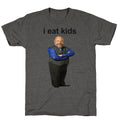 I Eat Kids Unisex Triblend Tee