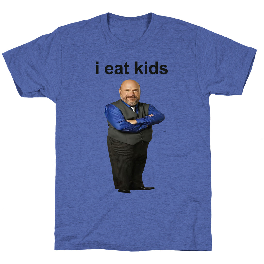 I Eat Kids Unisex Triblend Tee