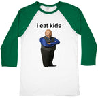 I Eat Kids Baseball Tee