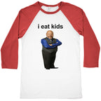 I Eat Kids Baseball Tee