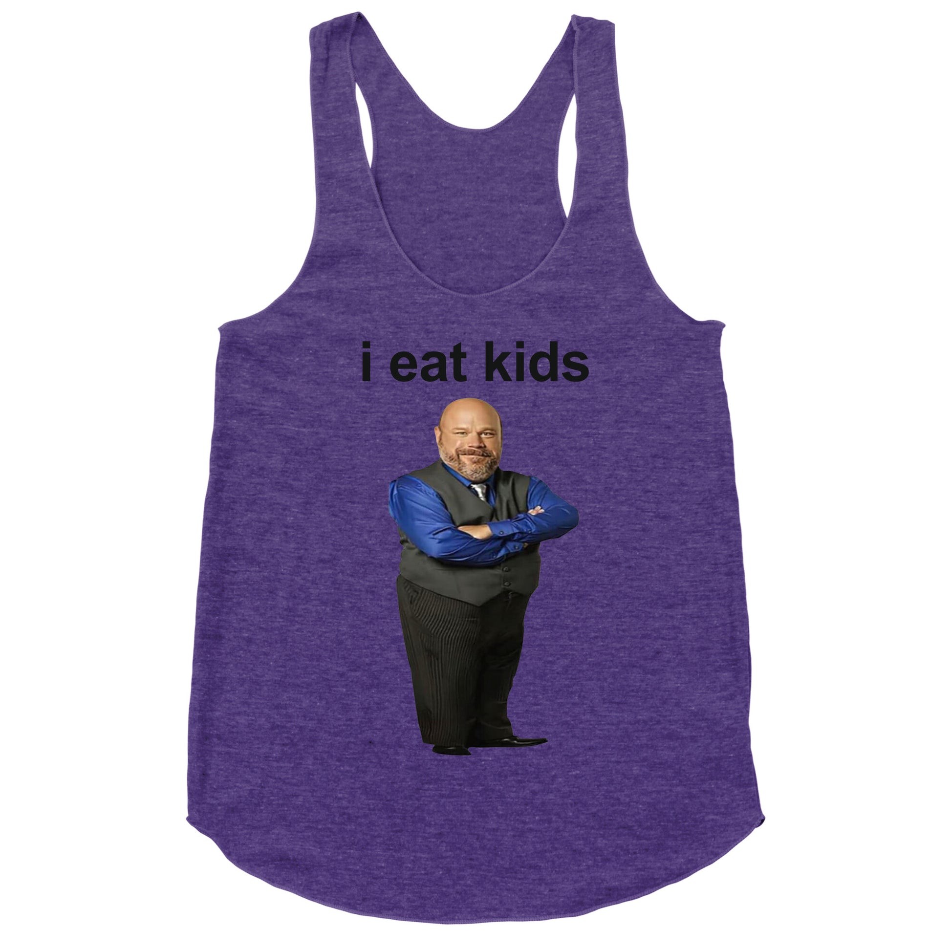 I Eat Kids Racerback Tank
