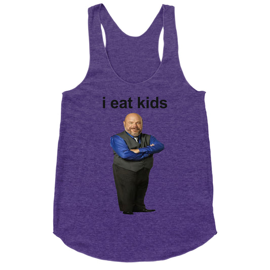 I Eat Kids Racerback Tank