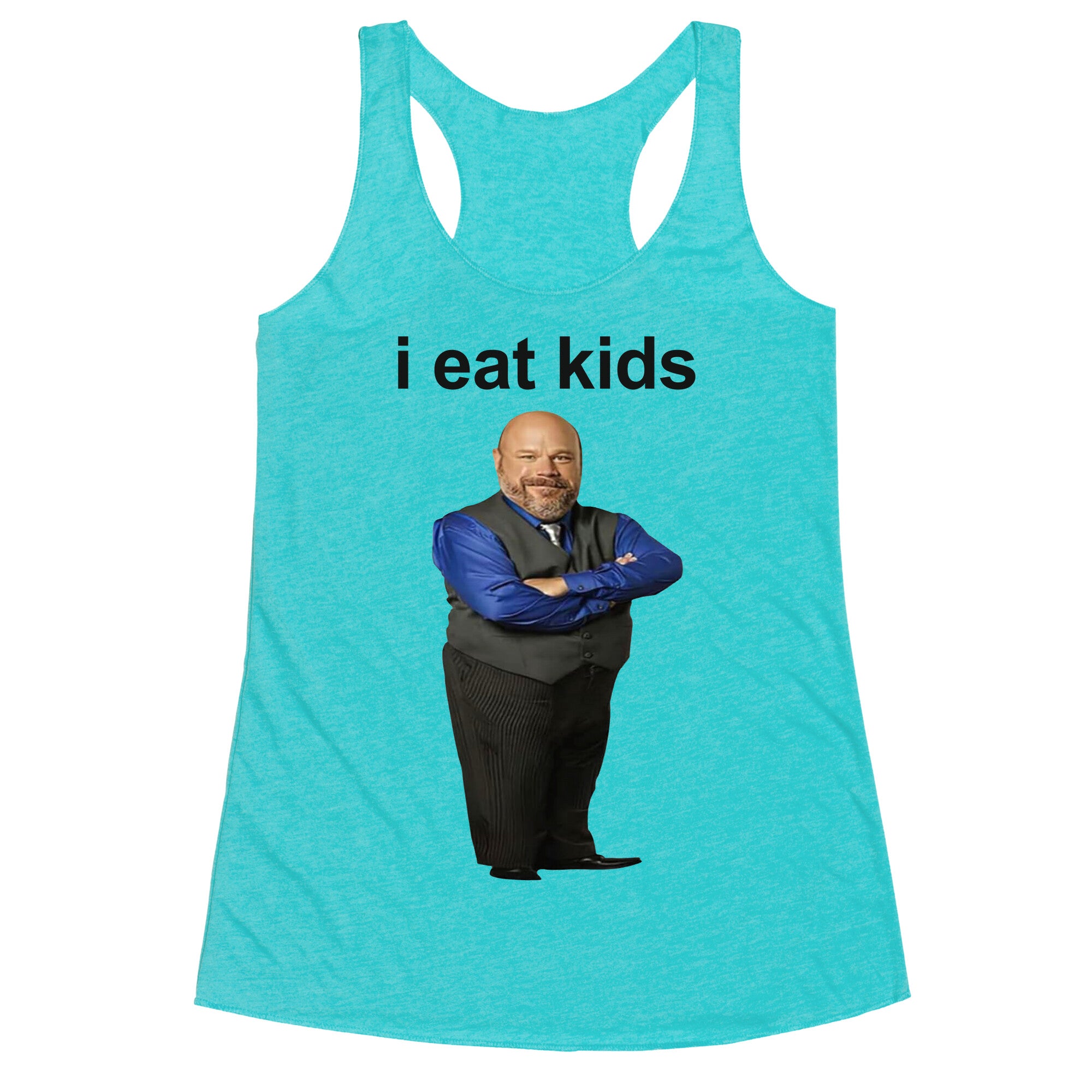 I Eat Kids Racerback Tank