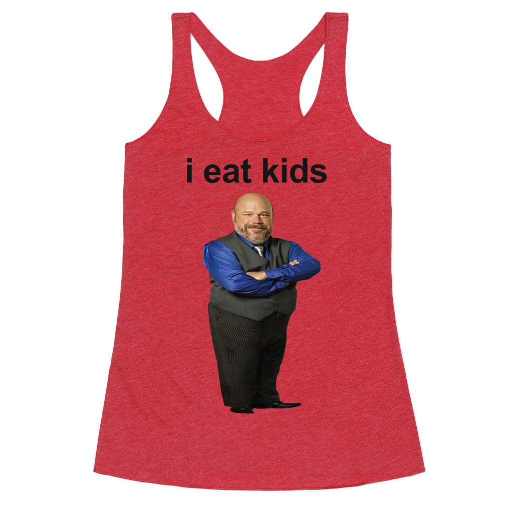 I Eat Kids Racerback Tank