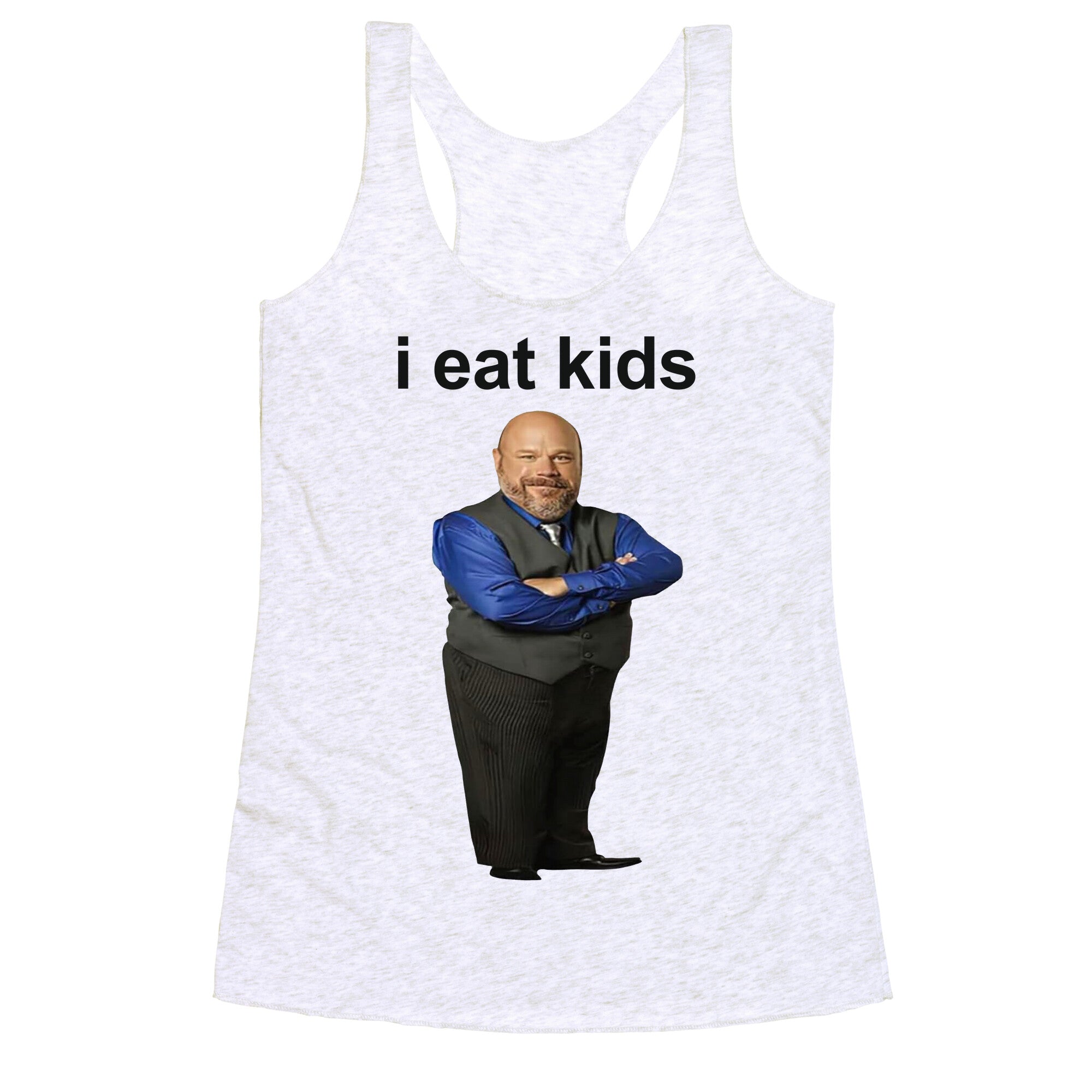 I Eat Kids Racerback Tank