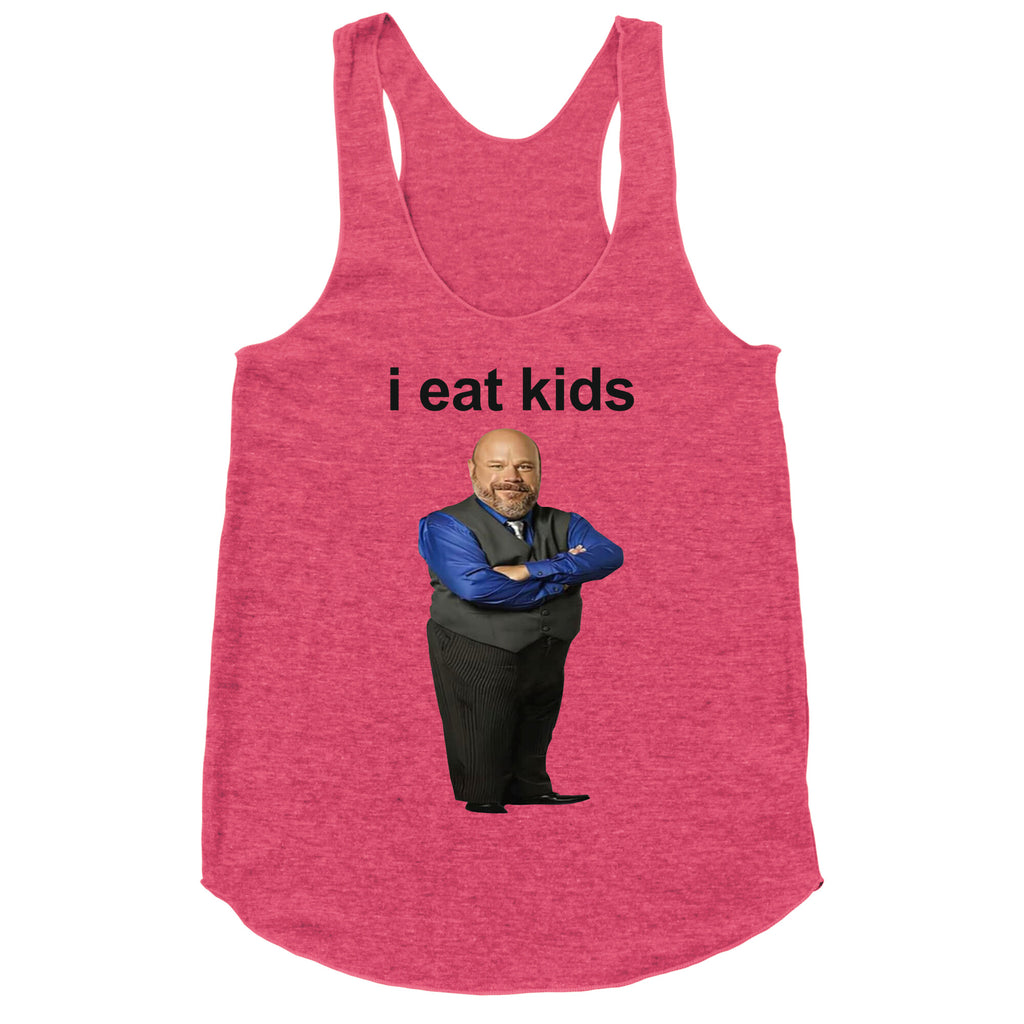 I Eat Kids Racerback Tank