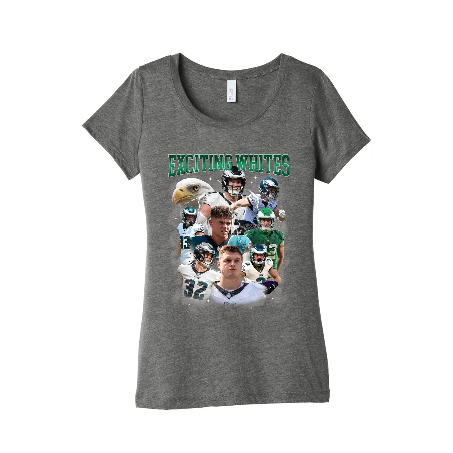 Exciting Whites Womens Triblend Tee