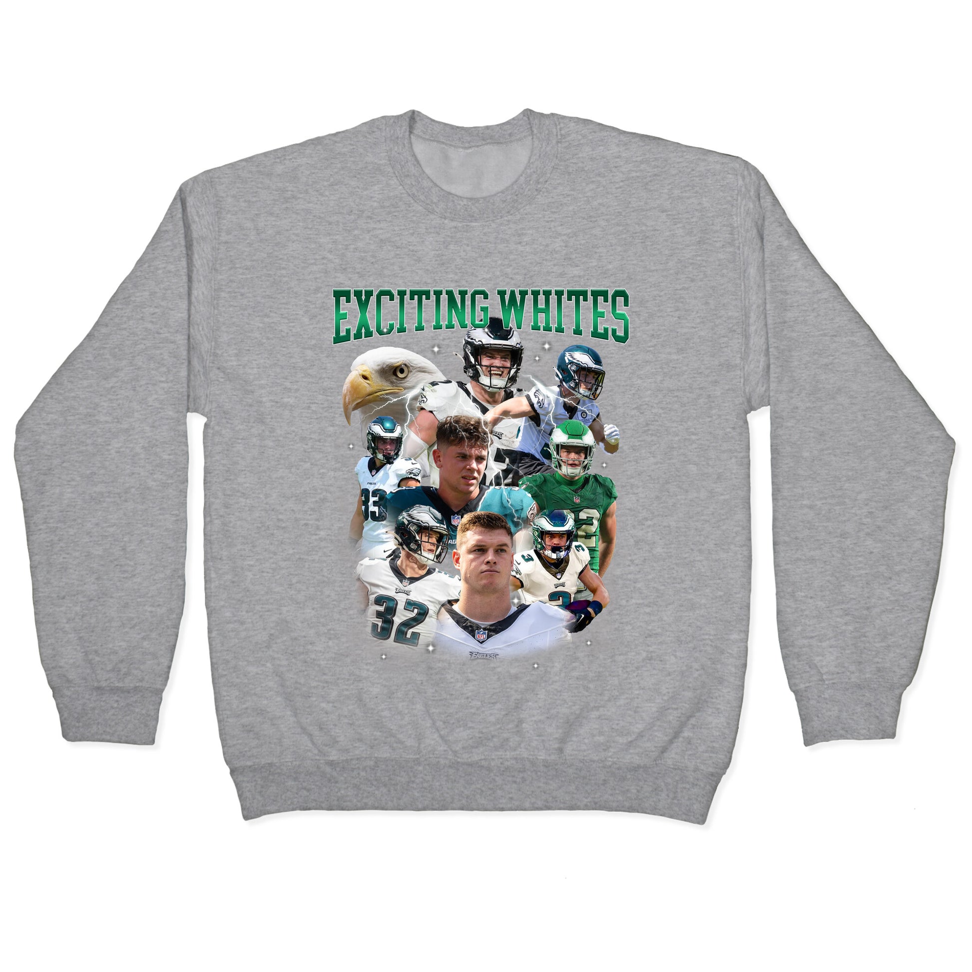 Exciting Whites Crewneck Sweatshirt