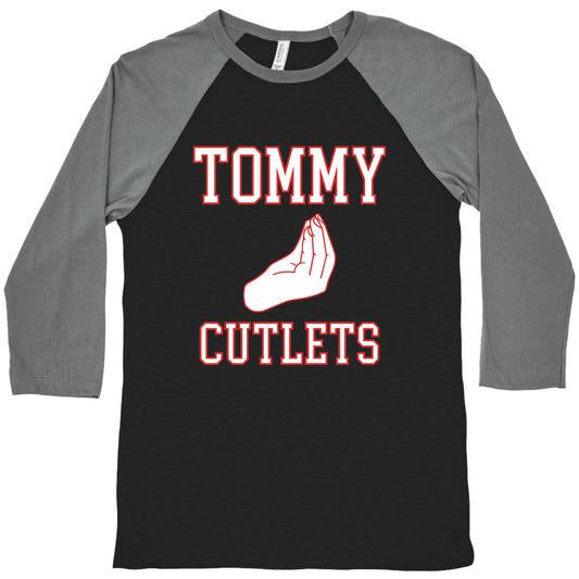 Tommy Cutlets Baseball Tee