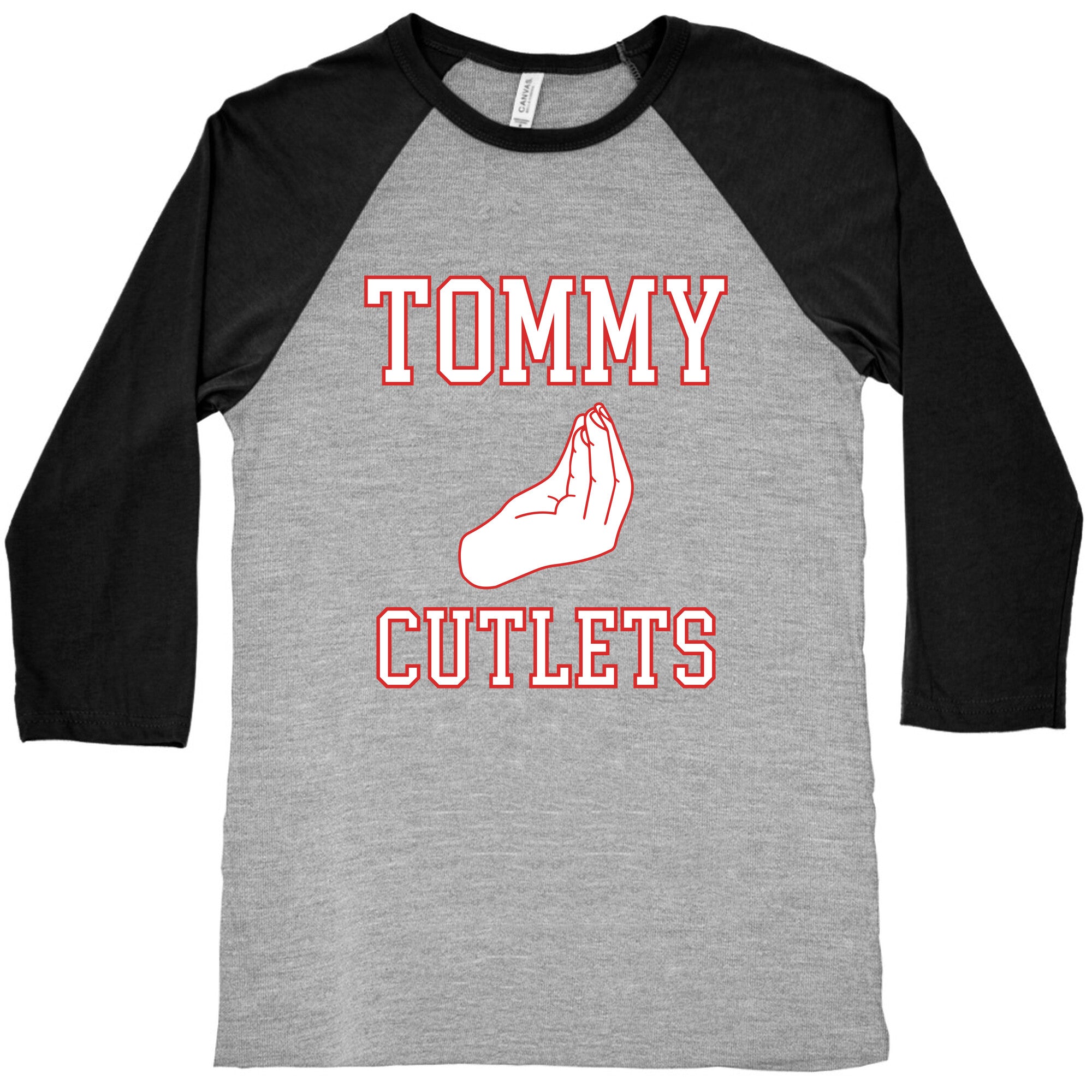 Tommy Cutlets Baseball Tee