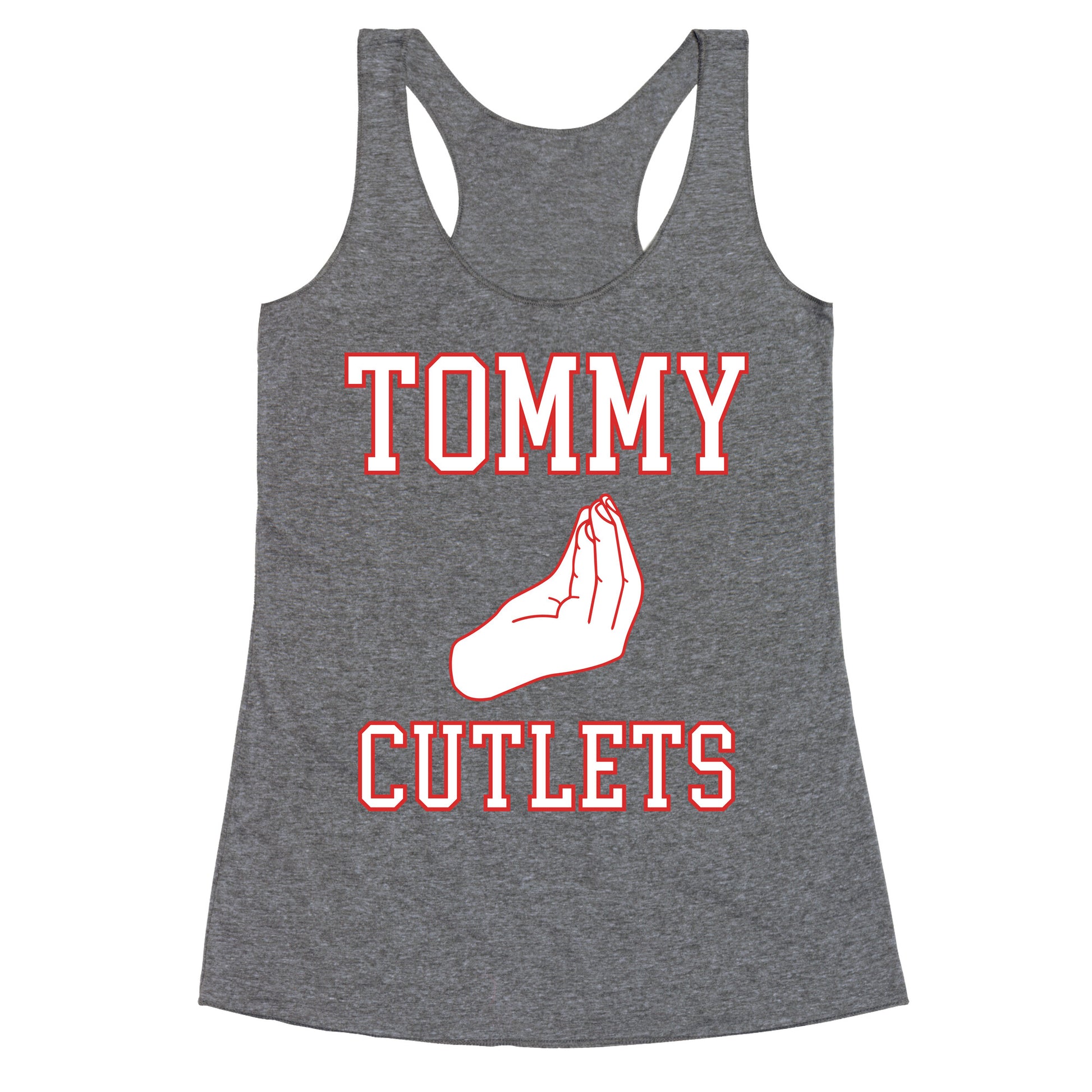 Tommy Cutlets Racerback Tank