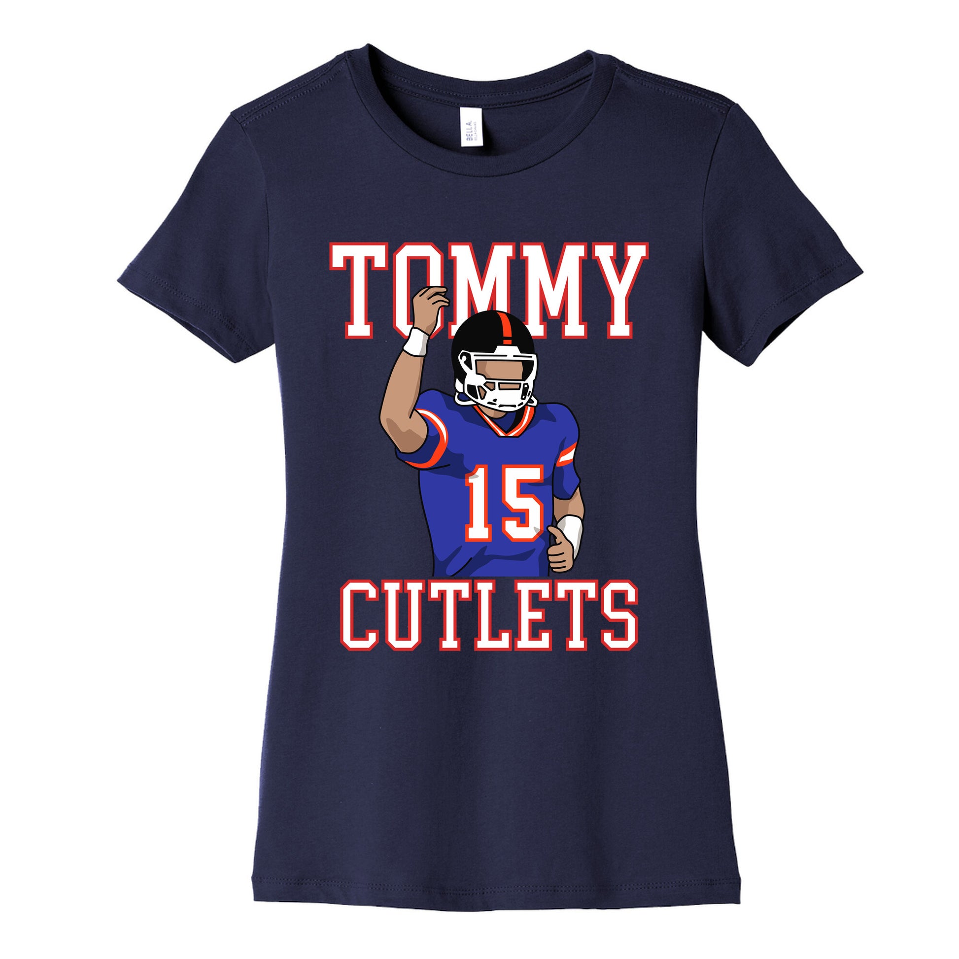 Tommy Cutlets DeVito Womens Cotton Tee