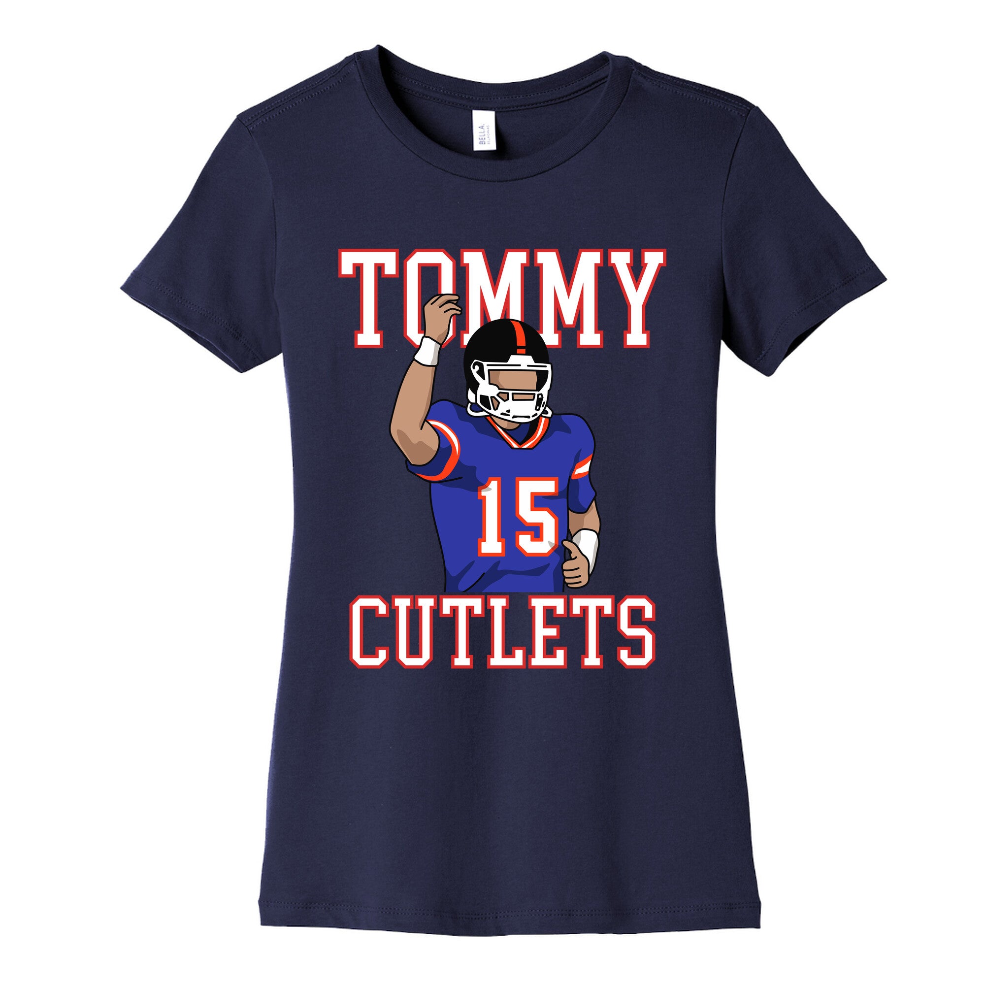 Tommy Cutlets DeVito Womens Cotton Tee