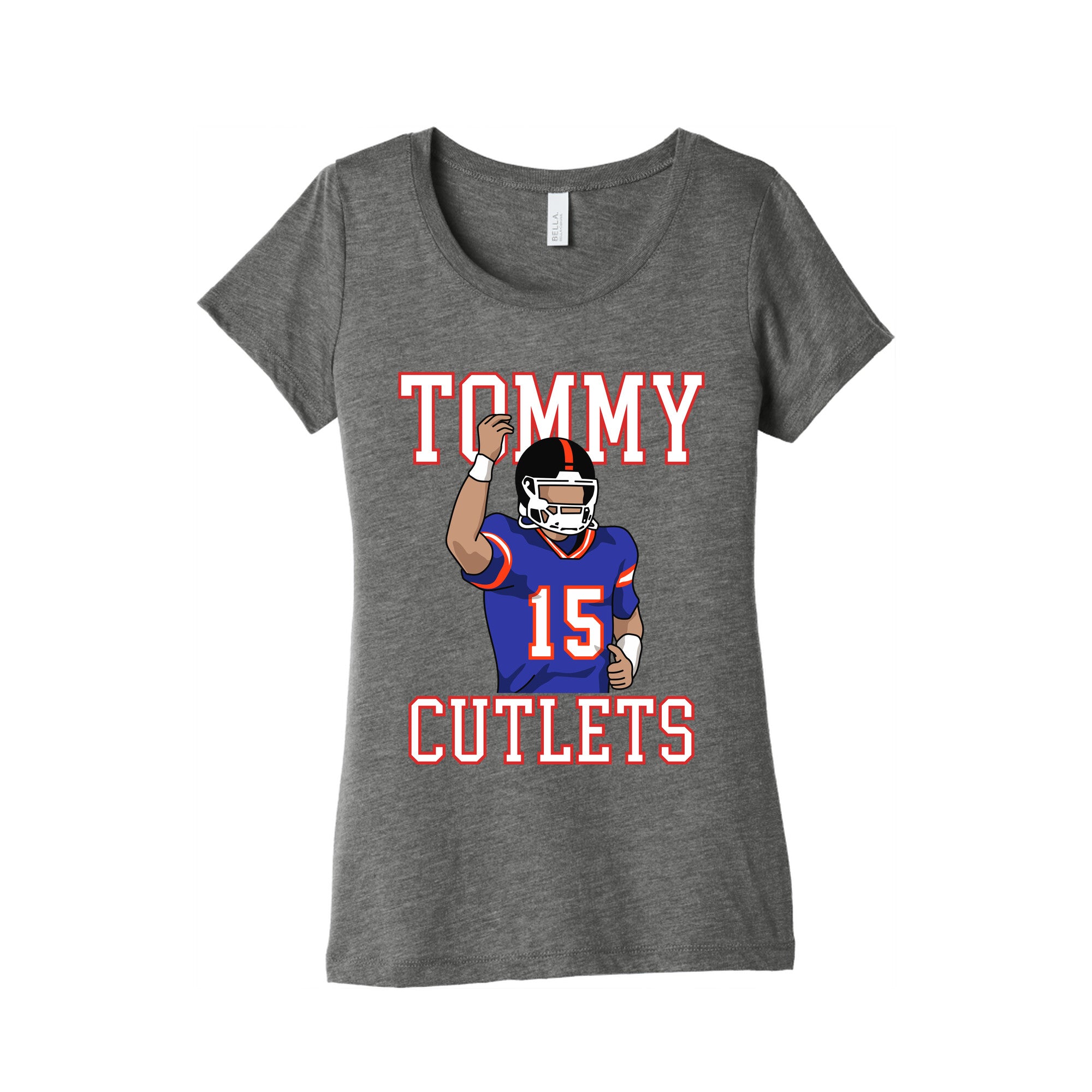 Tommy Cutlets DeVito Womens Triblend Tee