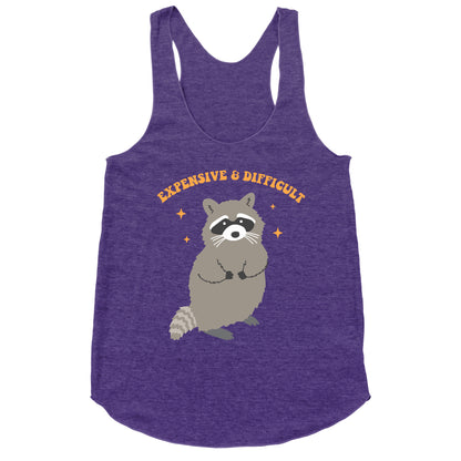 Expensive and Difficult Racerback Tank