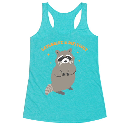 Expensive and Difficult Racerback Tank