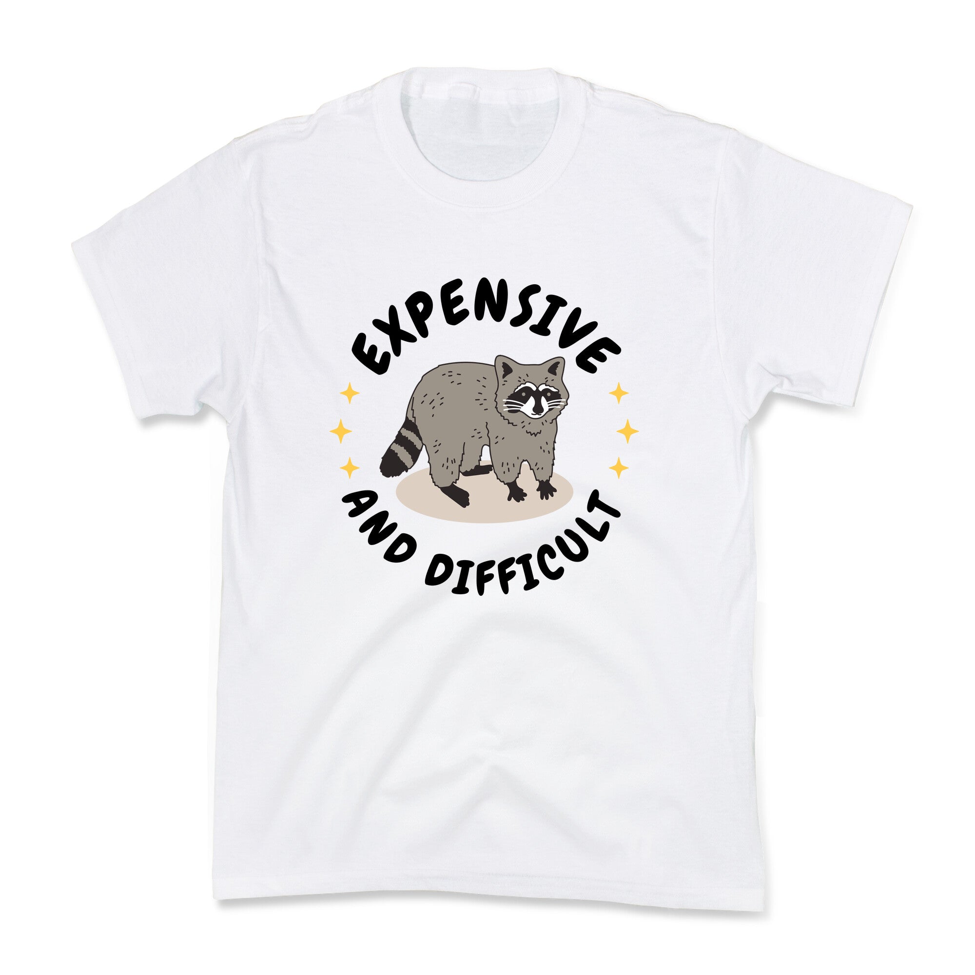 Expensive and Difficult Trash Animal Kids Tee